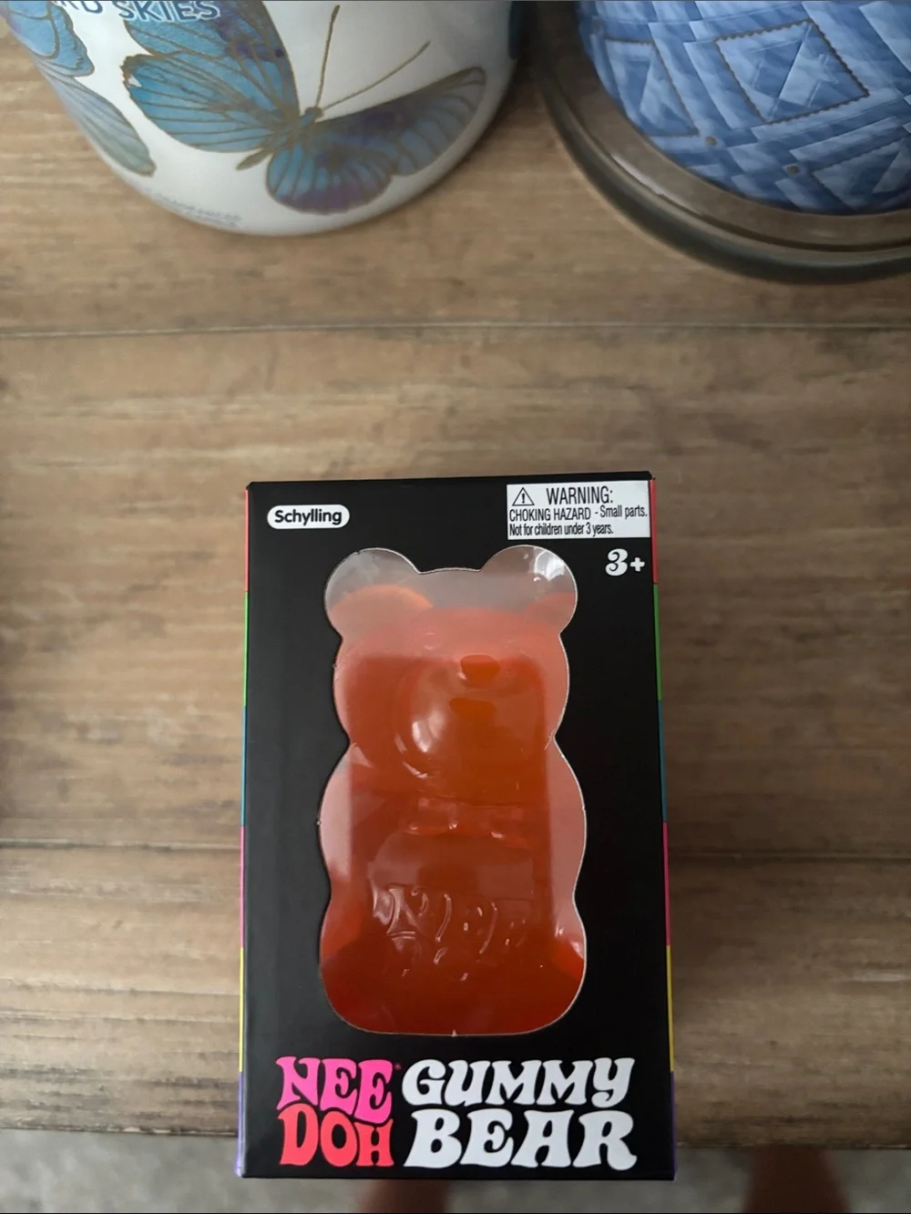 Orange Gummy Bear Kids Toy - Nee Doh Gummy Bear